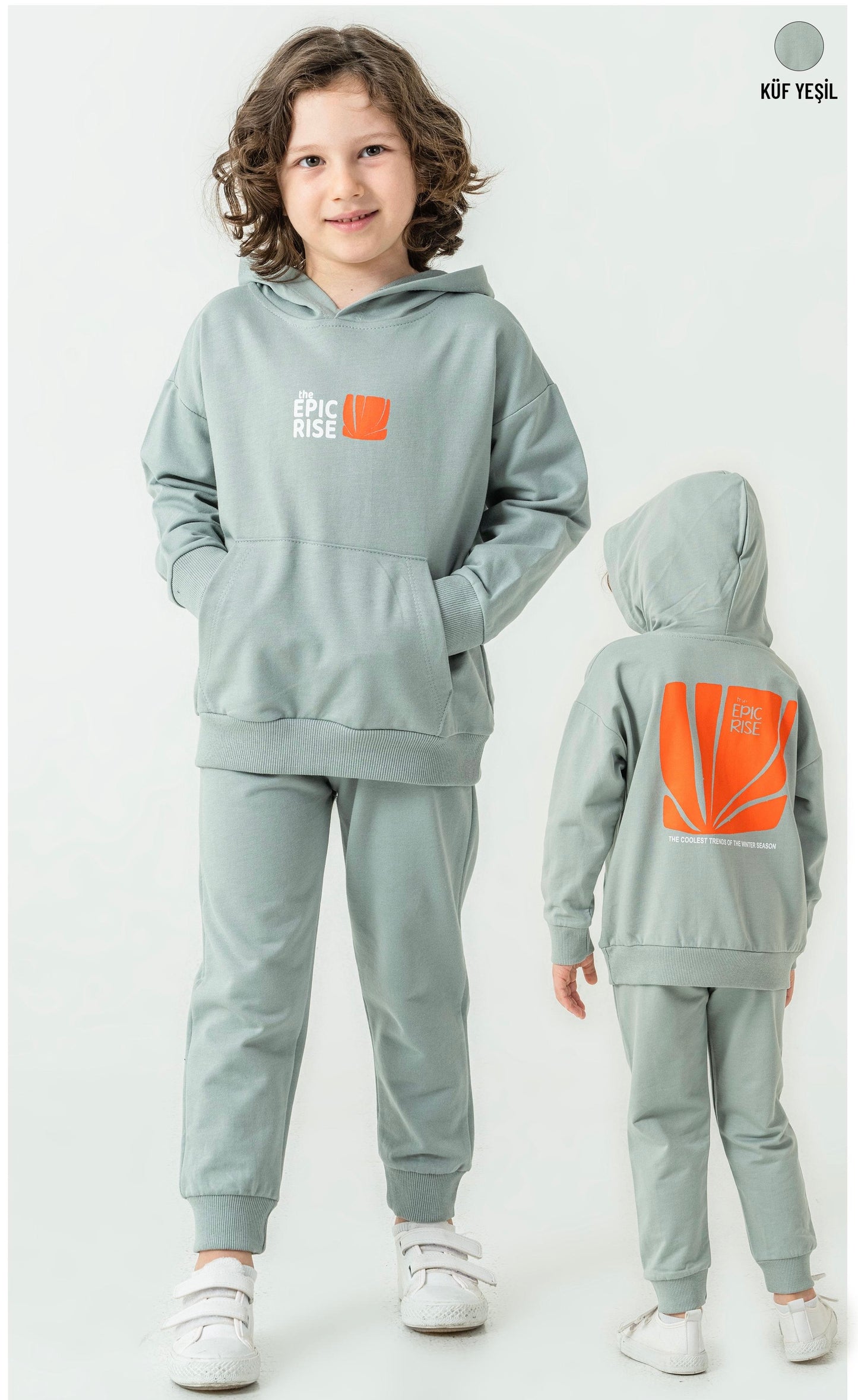 Boys Hooded Cotton Set 2-6 years