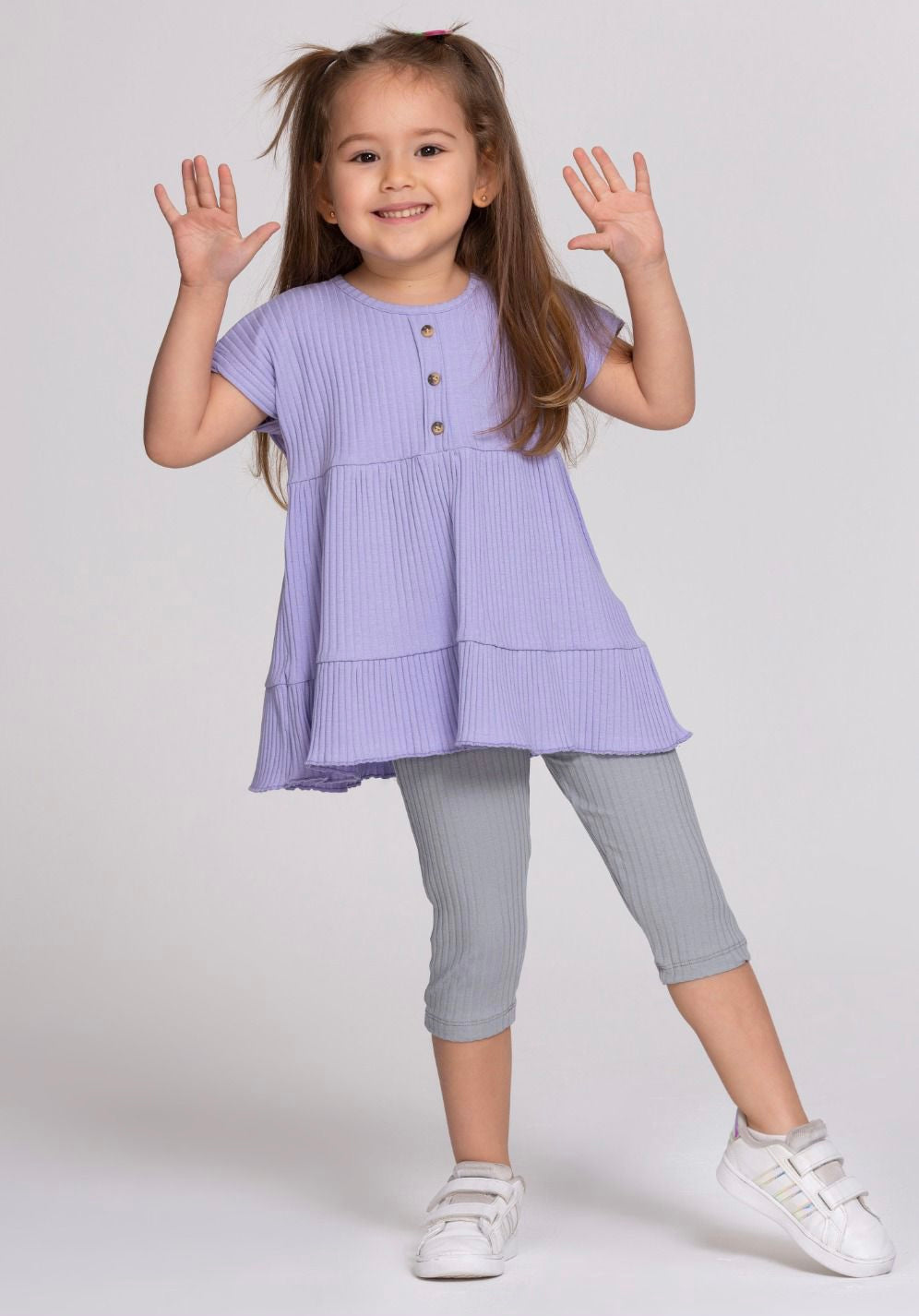 Girls Cotton Legging Set