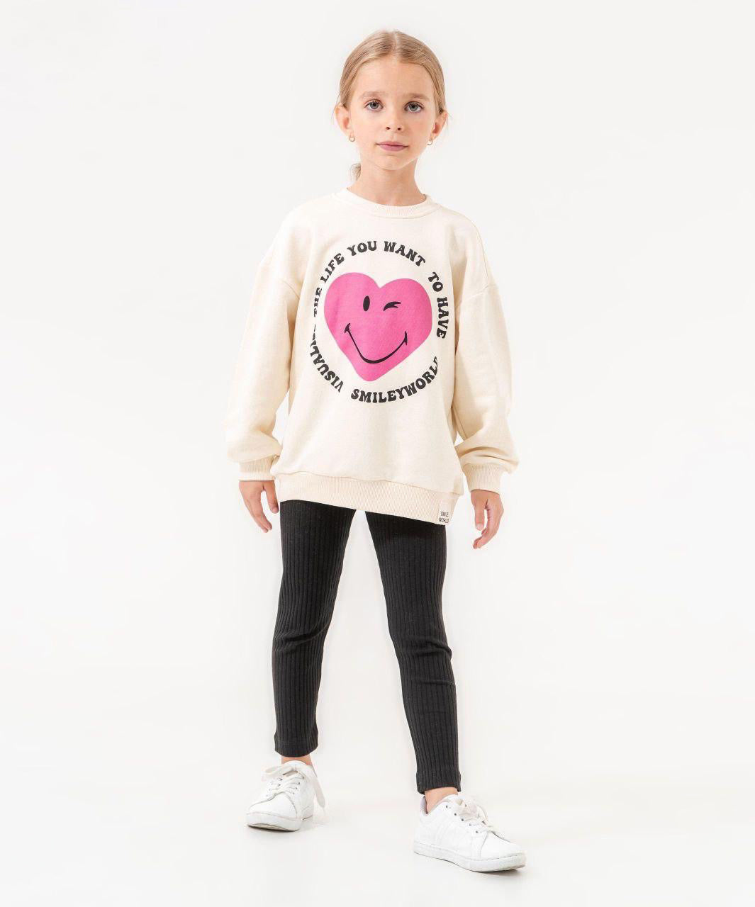 SmileyWorld Sweatshirt Set 3-7 years