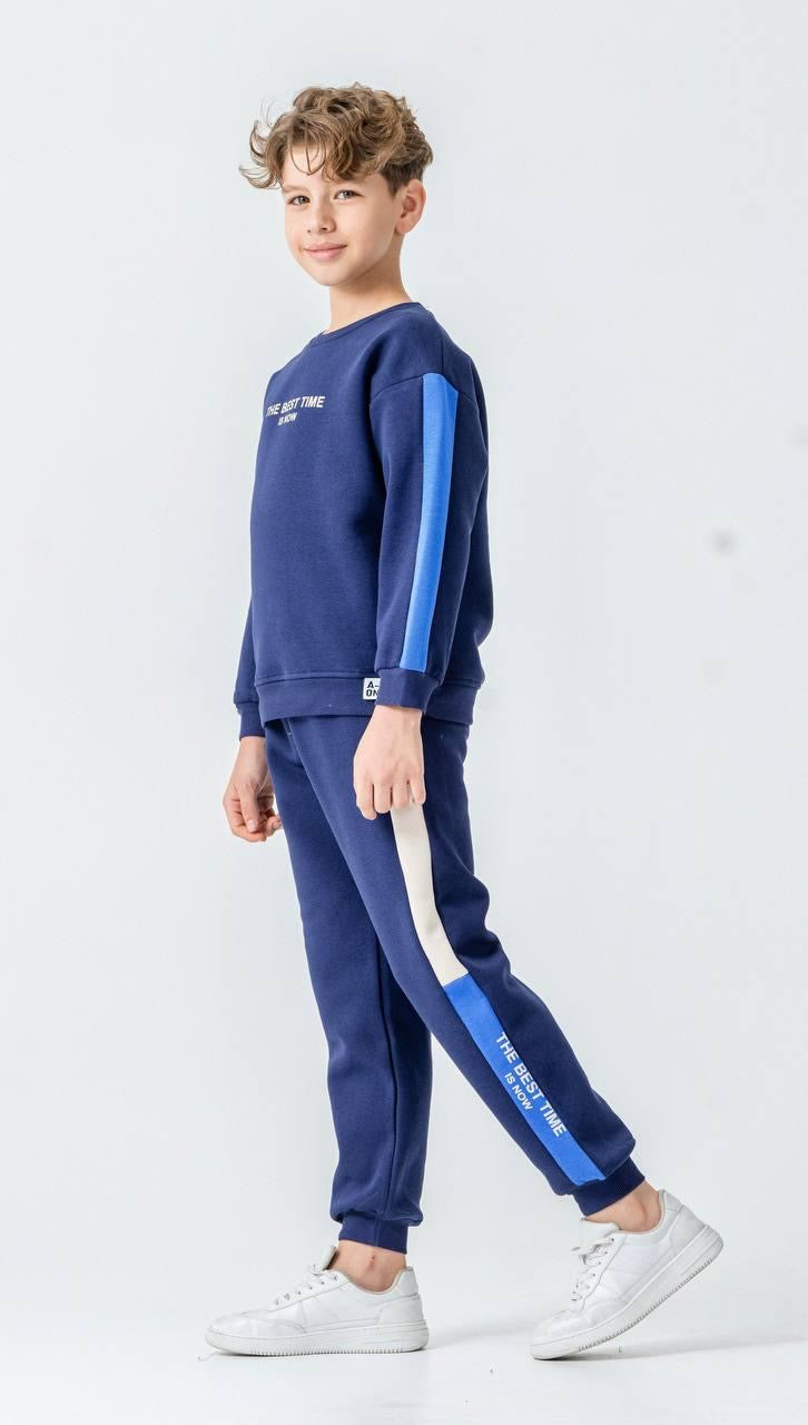 Boys Fleece Sweatshirt Set 5-9 years