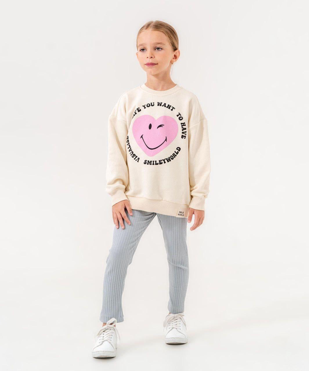 SmileyWorld Sweatshirt Set 3-7 years