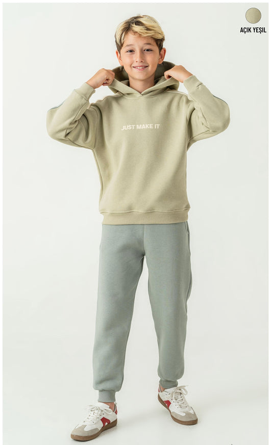 Boys Fleece Hooded Set 5-9 years